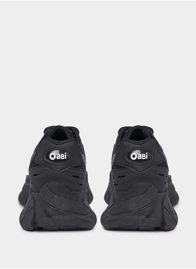 Styli Color Block Lace Up Sneakers  - Image 3