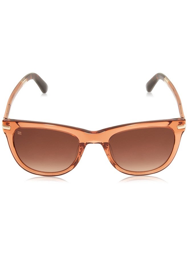 TOMS Women'S Rectangular Sunglasses, Terracotta Crystal/Shiny Gold, 53-22-147 - Image 2