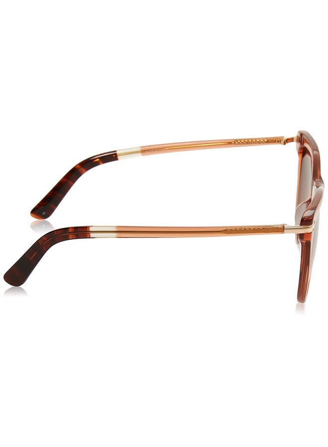 TOMS Women'S Rectangular Sunglasses, Terracotta Crystal/Shiny Gold, 53-22-147 - Image 3