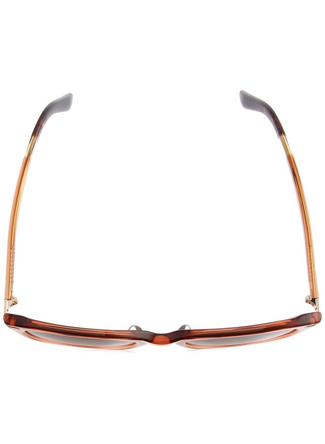 TOMS Women'S Rectangular Sunglasses, Terracotta Crystal/Shiny Gold, 53-22-147 - Image 4