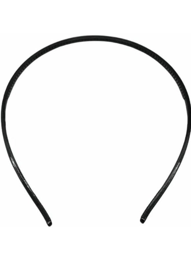 طوق شعر معدني بسيط بأسنان للنساء والفتيات – إكسسوارات شعر DIY غير قابلة للانزلاق لتصفيف الشعر والاستخدام اليومي (قطعة واحدة، مقاس واحد) - Image 1