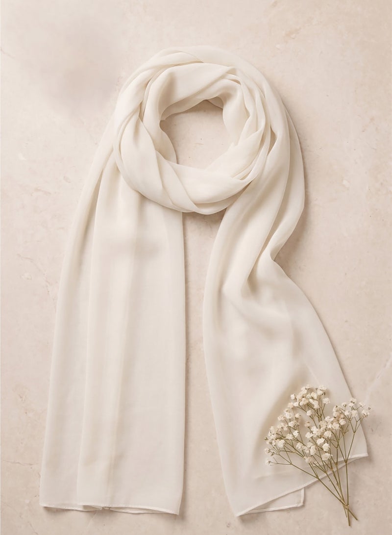 Lightweight Chiffon Scarf