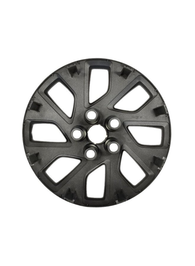 كيا طقم أغطية عجلات مقاس 16 بوصة طراز 1701 لسيارة كيا أوبتيما 2012-2015 - أغطية محاور مصنوعة من ألياف ABS متينة مع حلقة تثبيت آمنة، تصميم بإبزيم قابل للتعديل، مقاومة للتشقق والبهتان، سهلة التركيب بالكبس، تحمي الجنوط الفولاذية، طقم من 4 قطع. - Image 2