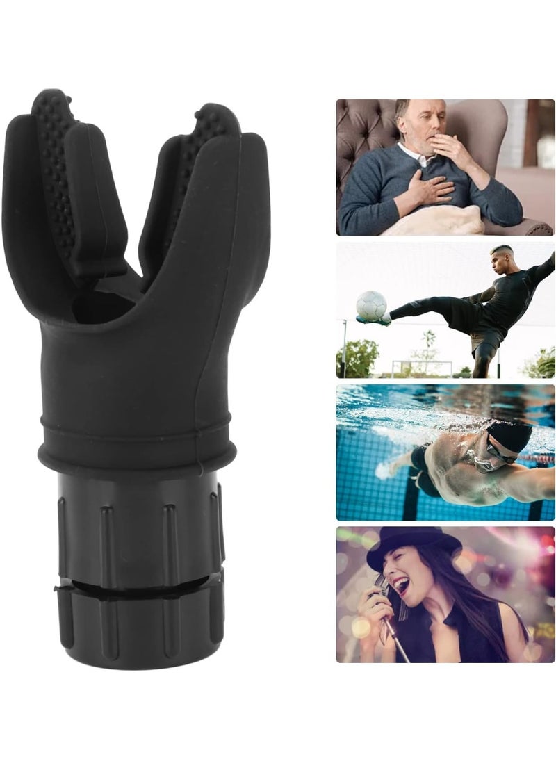 VIUAUAX Spirometry Breathing Exercise Device, Lung Exerciser Device with Adjustable Resistance, Boost Lung Capacity & Abdominal Strength, Inspiratory Muscle Trainer Device O2 Lung Trainer - Image 3