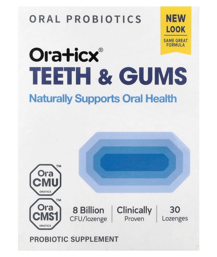 Teeth & Gums Oral Probiotics Grape 30 Lozenges