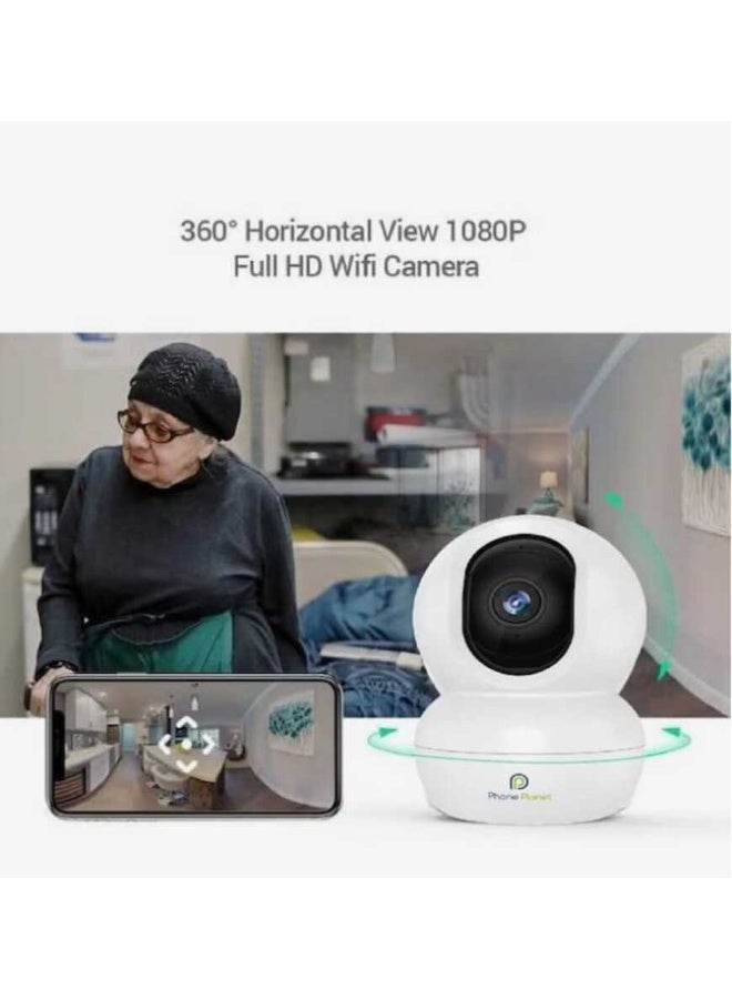 Phone Planet Mini 3MP Wireless Indoor Security Camera Baby Monitor Night Vision Battery Operated Human Motion Detection Two Way Audio Easy Installation - Image 2