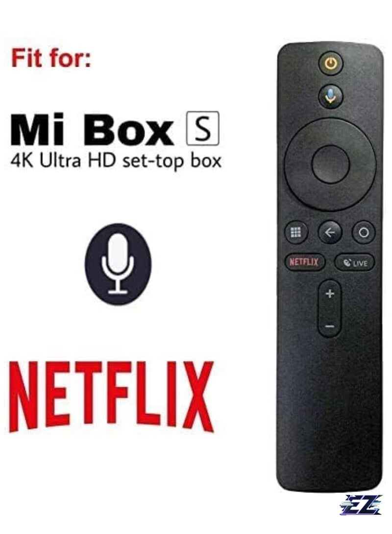 PopZa Remote Control New Replacement XMRM-006 for Xiaomi Mi Box S MDZ-22-AB Smart TV Box Bluetooth RF Voice Control with battery - Image 2