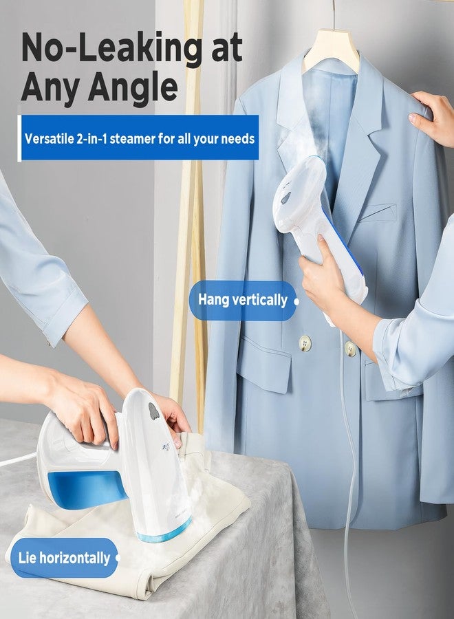 Bear Steamer for Clothes, 1300W Powerful Steamer Fast-Heating Handheld Garment and Clothes Steamer with Large 230ml Tank, Auto-Off Safety, Includes Brush, Perfect for Home and Travel Wrinkle Removal - Image 5