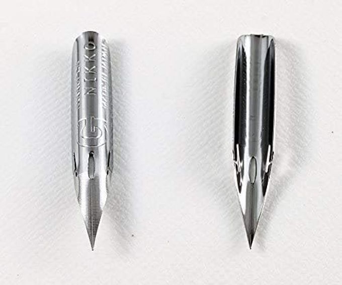 NIKKO Manga Pen Nib N-Gpen, 10 Nibs (1 Pack) with Anti Rust Paper for Storage - Image 2