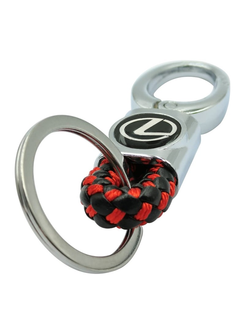 LEXUS Logo Car Keychain Premium Lobster Claw Clasp Key Chain - Image 3