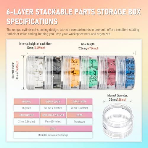 CQRobot 600 Pieces Standard Computer Jumper Caps Header Pin Shunt Short Circuit 2P Connector Open Top 2.54mm. Suitable for Arduino Raspberry Pi PCB PC DVD HDD Motherboard Shorting and Other Items. - Image 3