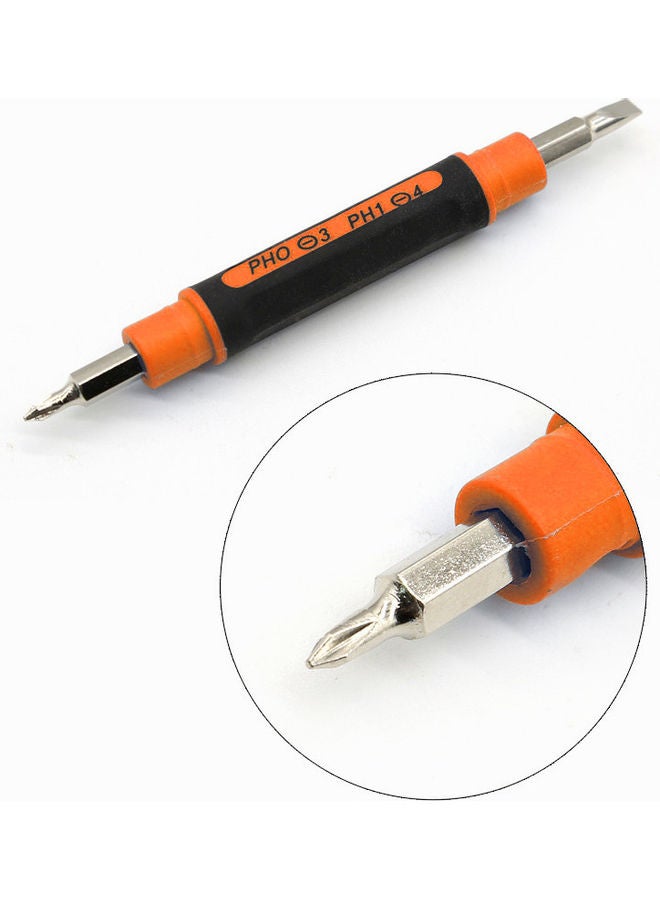 NIBEMINENT 4-In-1 Screwdriver Set Orange/Black  - Image 2