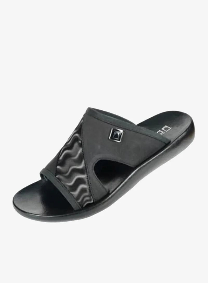 008-3559 Barjeel Mens Arabic Sandals 63122 Black
