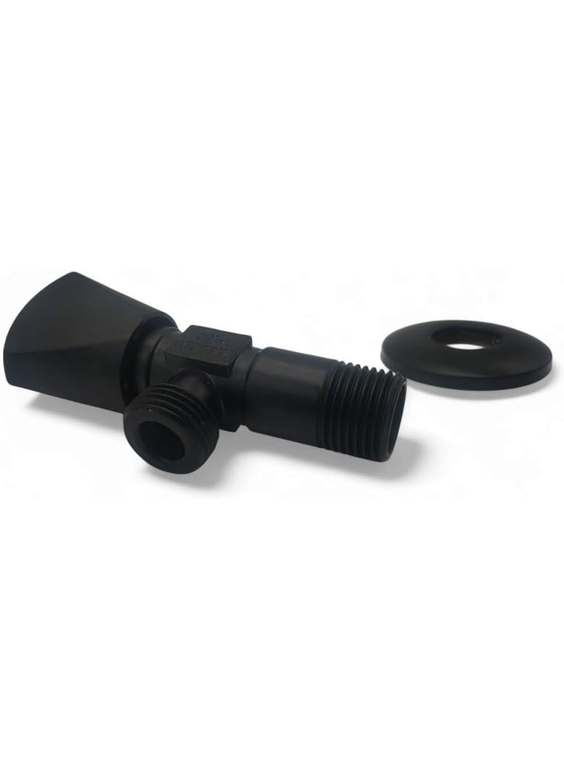 Premium German Angle Valve - Matte Black Design and Durable Quality - Image 3