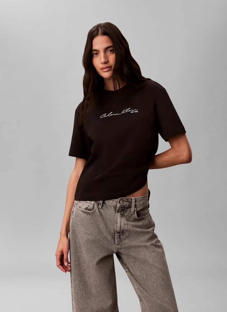 Casual Graphic Boxy T-Shirt