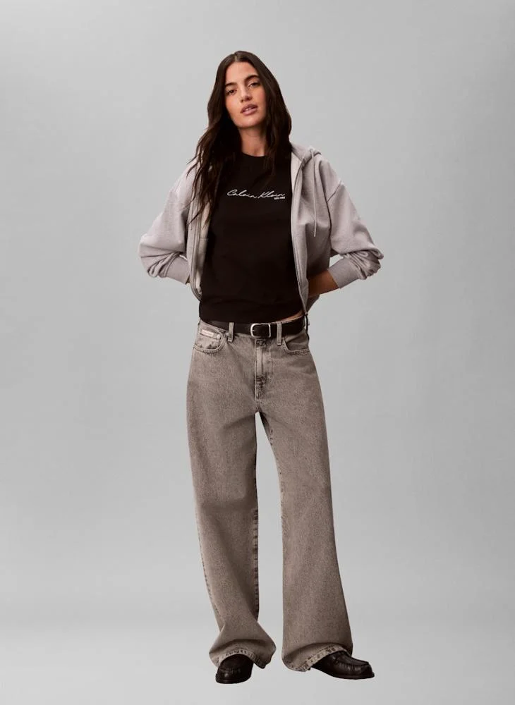Calvin Klein Jeans  Casual Graphic Boxy T-Shirt for Women | Best Price UAE