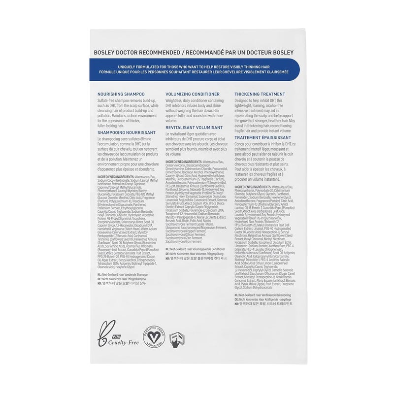 BosleyMD BosRevive KIT for Visible Hair Thinning (Non Color-Treated), Starter Size (30 Days) - Image 5