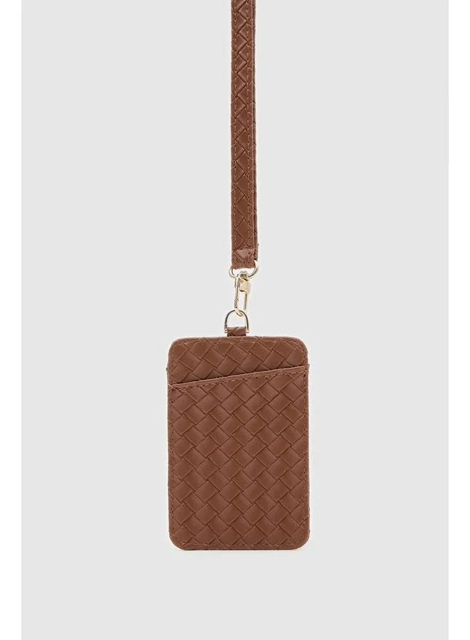 Office Business Strap-On Women's Card Holder Tray.