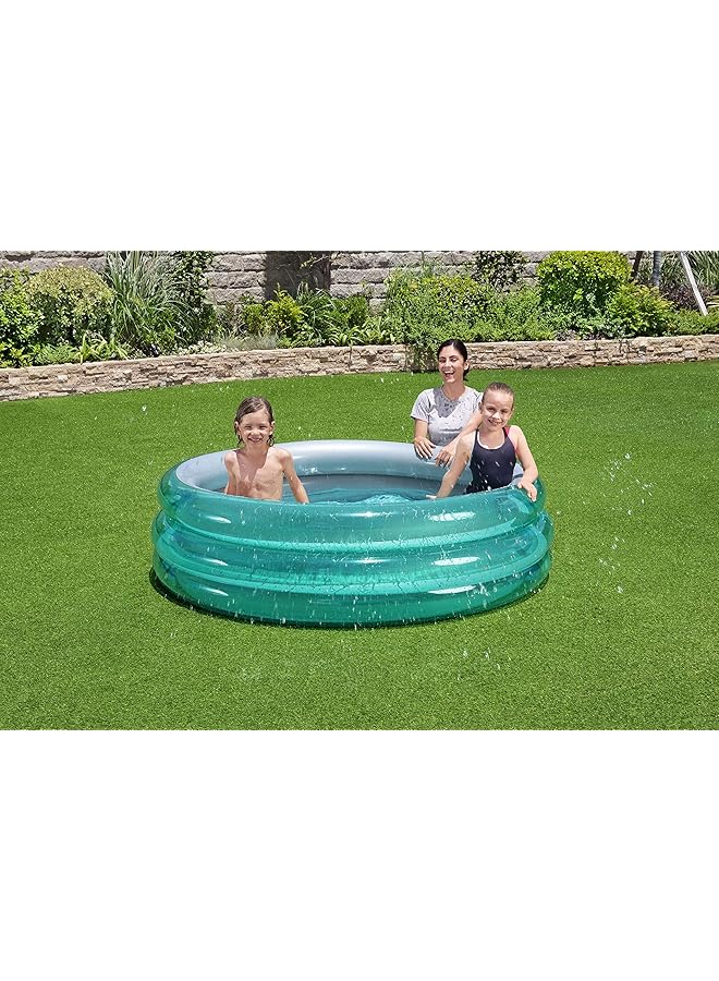 Bestway Big Metallic 3 Ring Pool - Image 2