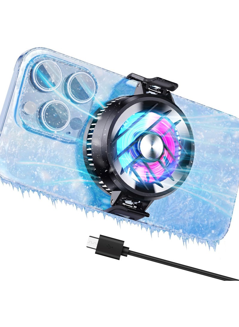 GT30 Mobile Cooler, Semiconductor Cooler, Dual Magnetic Live Broadcast Clip - Dual Cooling  - Image 1