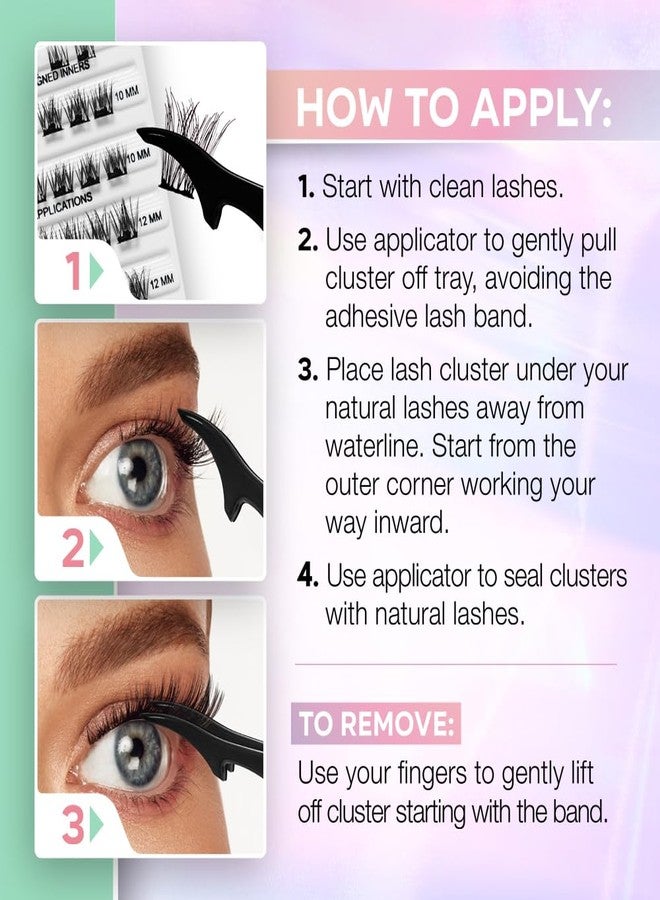 ARDELL رموش أرديل ناكيد المضغوطة - مجموعات رموش لاصقة مسبقة الصنع - رموش ذاتية اللصق، حجم ناعم، لا حاجة للصمغ - Image 5