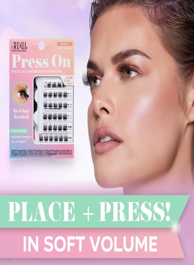 ARDELL رموش أرديل ناكيد المضغوطة - مجموعات رموش لاصقة مسبقة الصنع - رموش ذاتية اللصق، حجم ناعم، لا حاجة للصمغ - Image 2