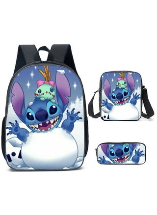 Anime Stitch Three Piece School Bag for Primary and Secondary School Students Large Capacity Backpack Backpack - pzsku/Z4DCD59B16000B39F3412Z/45/_/1705298144/5455c548-baa5-40d0-bc89-11091f1df4fa