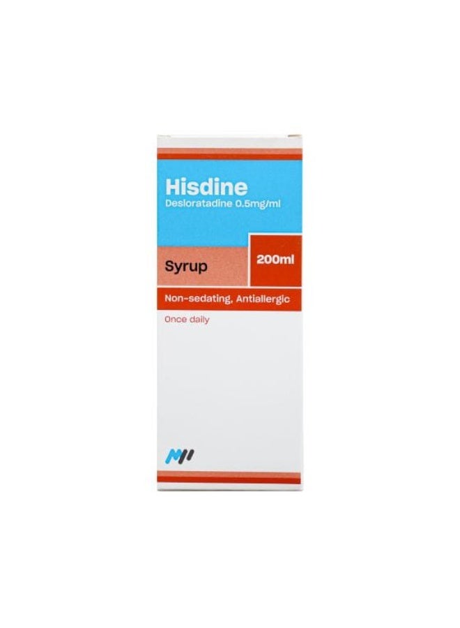 HISDINE 0.5MG/ML SYR 200ML