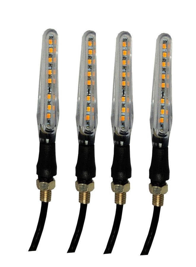 Spedy Bike Indicator (Set of 4, White and Yellow) SCCEN920 - Image 2