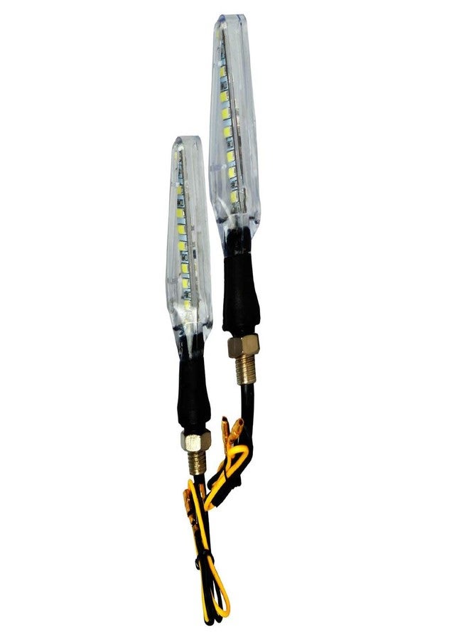 Spedy Bike Indicator (Set of 4, White and Yellow) SCCEN920 - Image 3