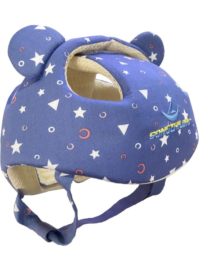 Ocanoiy Baby Infant Toddler Helmet Safety Headguard Head Protective Cushion Cute Children Adjustable Safety Helmet Hat Harnesses Cap Kid Child Crawl Walk Playing  - Image 3