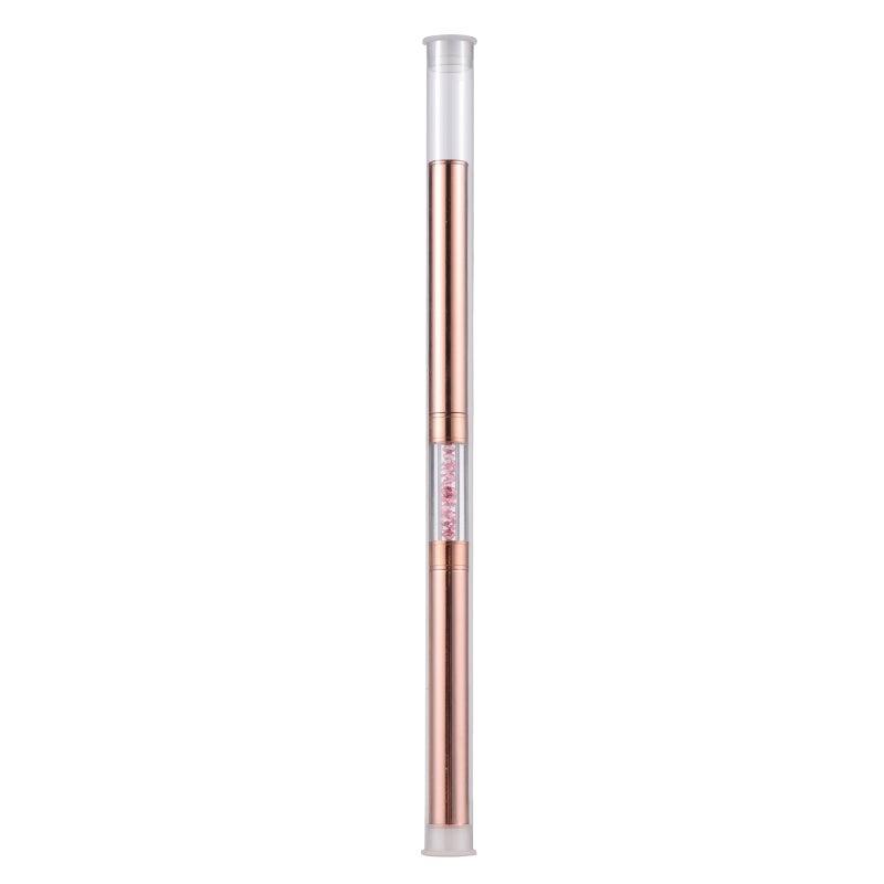 1PC Brushes Double-sided Nail Gel Polish Painting Drawing Line Stripe Flower Design 9/15mm DIY Drawing Painting Brush Pen - Image 1