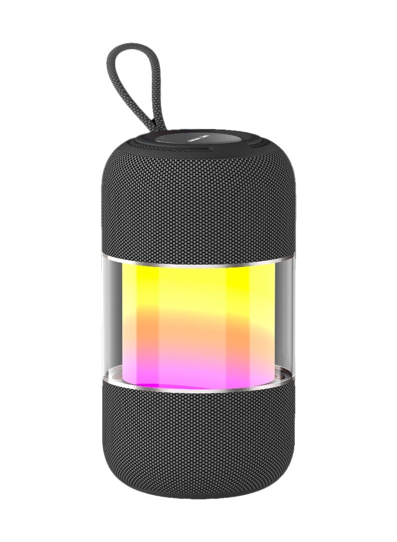 GREEN LION Portable Speaker Change Pro with RGB Lights / TWS Function /TF Card Input/ Extra Base/Long Battry Life/ Bluetooth V5.3 / Uninterrupted Music Playback / Powerful Stereo Sound - Black - Image 1