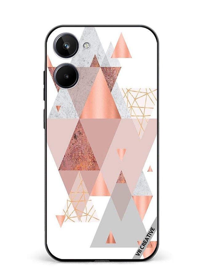 VR CREATIVE Protective Case Cover For Realme 10 Texture Design Multicolour - Image 1