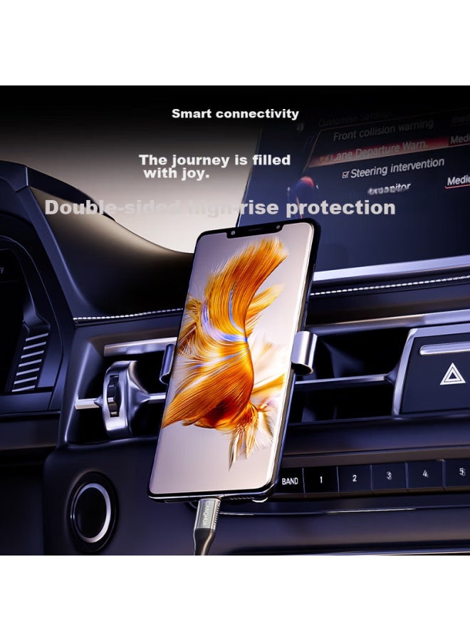 CangHua Type-c Data Cable, 6a/5a Super Fast Charging 100w/66w, Car Spring Charging Cable, Usb-c, Suitable For Huawei Mate60pro/p50/40, Honor, Xiaomi Phones - Image 4