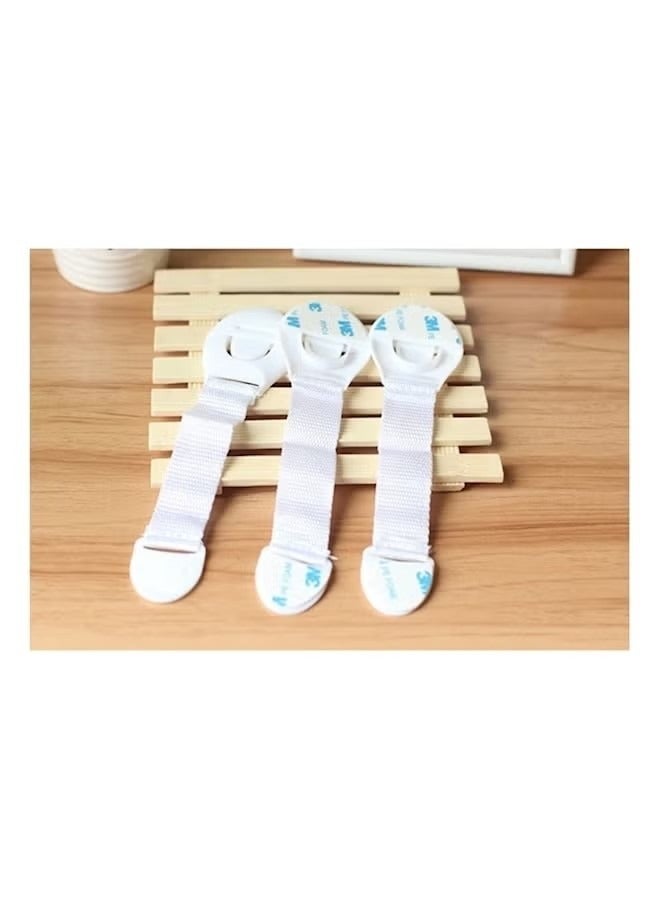 ORiTi أقفال أمان لأبواب الأدراج والخزانات والحمامات مكونة من 10 قطع للأطفال - Image 2