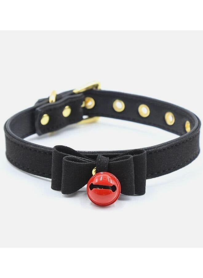 Adjustable Leather Choker Necklace CH-11 - Image 1