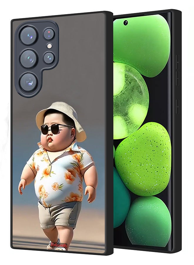 Tolwak Samsung Galaxy S23 Ultra 5G Protective Case Cover Fatty Stylish Baby Boy - Image 1