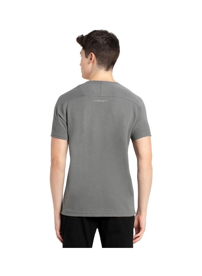 JOCKEY - Jockey MV01 Men Super Combed Cotton Blend Solid Round Neck Half Sleeve T Shirt with Stay Fresh Treatment - Image 1