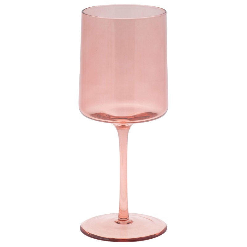 Karma, Mid Century Wine Glass Blush Set Of Four - Image 2