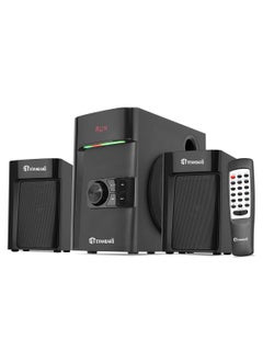 Standard Speaker Standard 2.1 EMPEROR 2500 Power 25 Watt illuminated multimedia speaker Optical Cable - Aux - Bluetooth - Usb - Sd card - Radio - Led Screen - Remote - Full Function  - Image 2