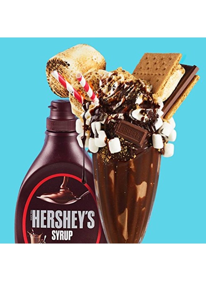 هيرشيز شراب بنكهة الشوكولاتة الأصلية من سيمبلي 5، غير معدل وراثيًا، خالٍ من شراب الذرة عالي الفركتوز، يُحفظ في الثلاجة بعد الفتح، 618 غرام - Image 3