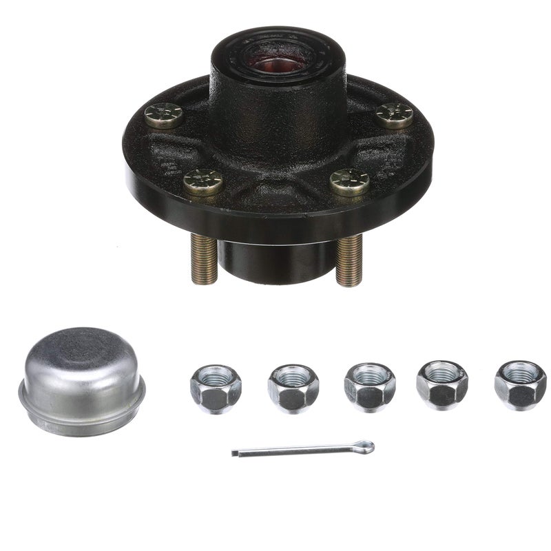 Seachoice Trailer Wheel Hub 1 in Axle 5 Lug Pregreased