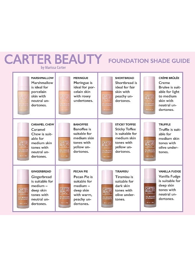 Carter Beauty Full Measure Hd Foundation, Pecan Pie  - Image 3