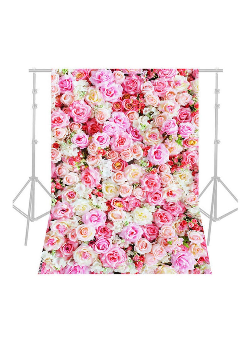 NIBEMINENT Flower Photography Studio Background Multicolour - Image 2