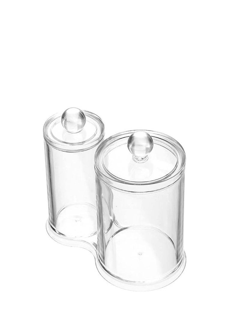 ORiTi Cotton Swabs Storage Dispenser Cotton Stick Ball Container Makeup Cotton Pads Organizer Desktop Cosmetics - Image 4