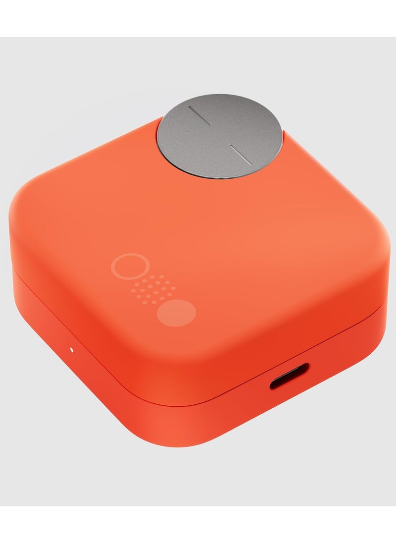 CMF - CMF Buds Pro 2, Integrated, True Wireless With Clear Voice Technology 2.0, 50 dB Smart Active Noise Cancellation, Spatial Audio Effect,Middle East Version orange - Image 1