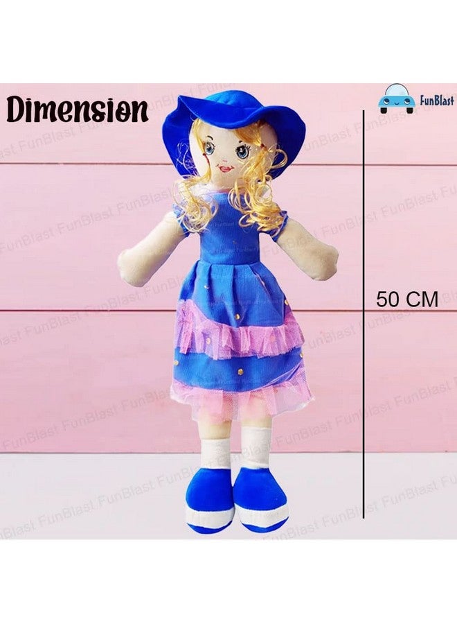 FunBlast Dolls for Girls - Soft Dolls for Girls, Doll for Kids, Doll for Baby Girl, Soft Toys for Girls, Plush Toys for Girls, Stuffed Toys, Return Gifts for Kids - Made in India - Image 3