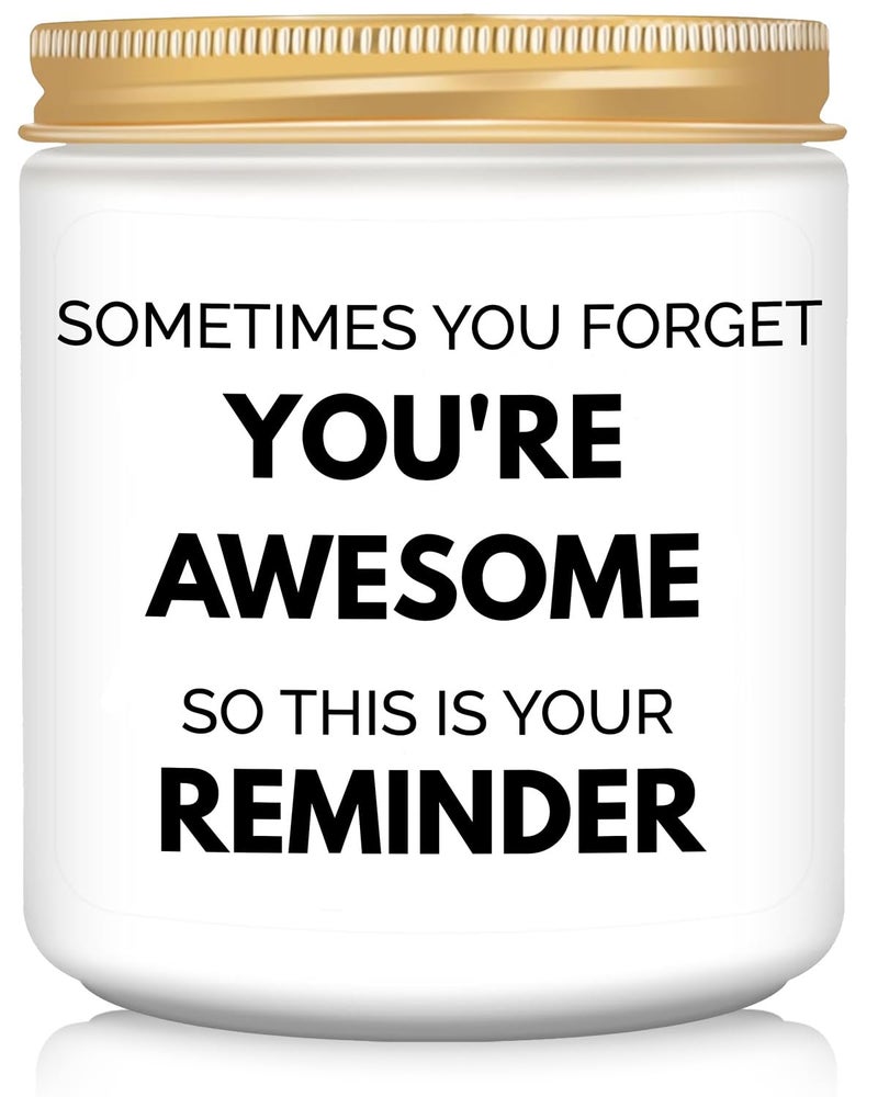 ARLYPET Candles Gifts for Women Inspirational Unique Valentines Mothers Day Christmas Birthday Gifts for Her Sister Best Friend Wife Girlfriend Stocking Stuffers for Women, Lavender Scented Candle - Image 1
