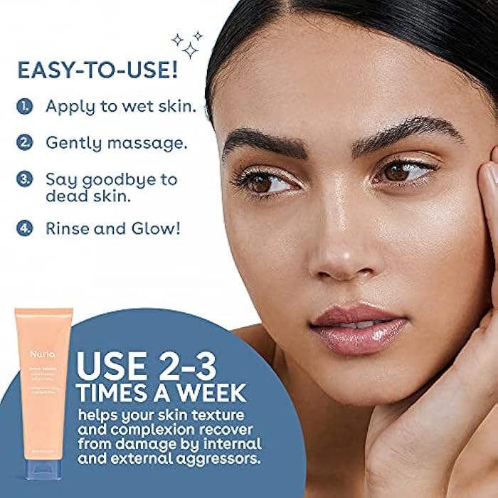 Nuria - Defend Face Exfoliator, Face Exfoliating Scrub Without Microbeads, Skin Care Essential for Women and Men, 120 mL/4.1 fl oz - Image 5